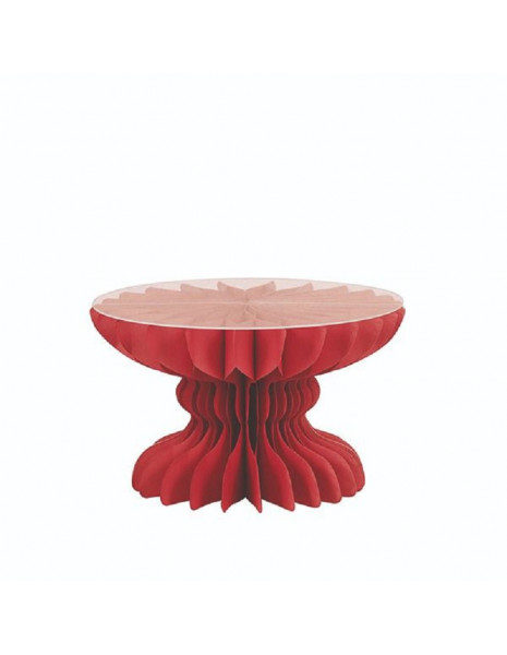 ALZATINA DI CARTA ROSSA CM20XH12CM