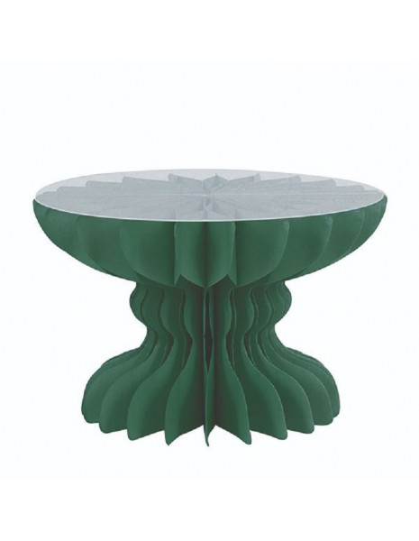 ALZATINA DI CARTA VERDE CM 25XH16CM