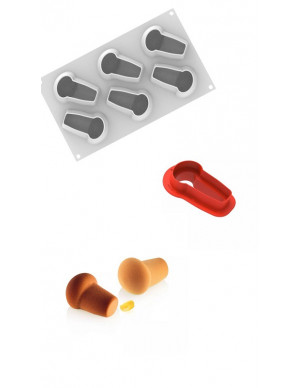 STAMPO IN SILICONE N.6 BABA...