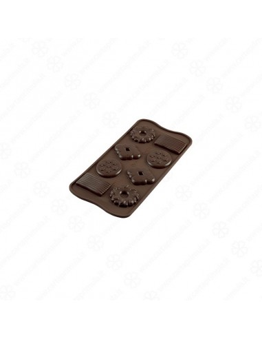 STAMPO IN SILICONE - CHOCO BISCUIT -...
