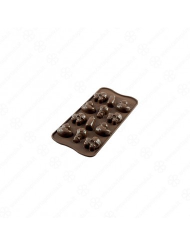 STAMPO IN SILICONE - CHOCO BABY - 3D...