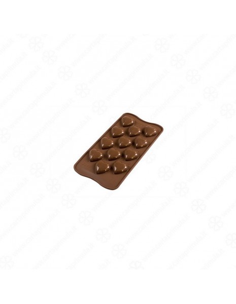 STAMPO IN SILICONE - CHOCO FLAME - 3D...